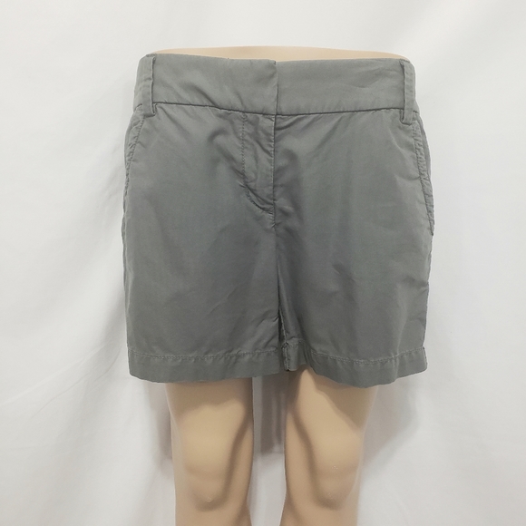 J. Crew Sz 4 Khaki Green  Shorts EUC - Picture 3 of 9